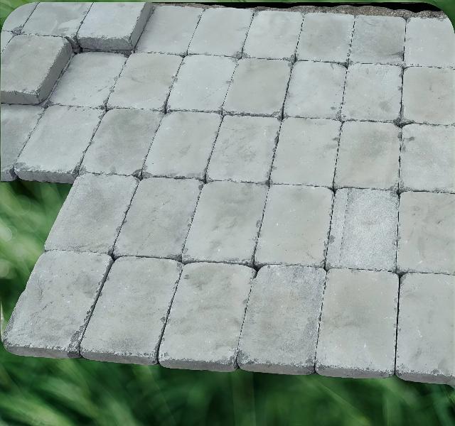 Tumbled black granite pavers (多属性)